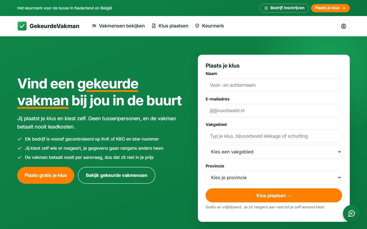 GekeurdeVakman