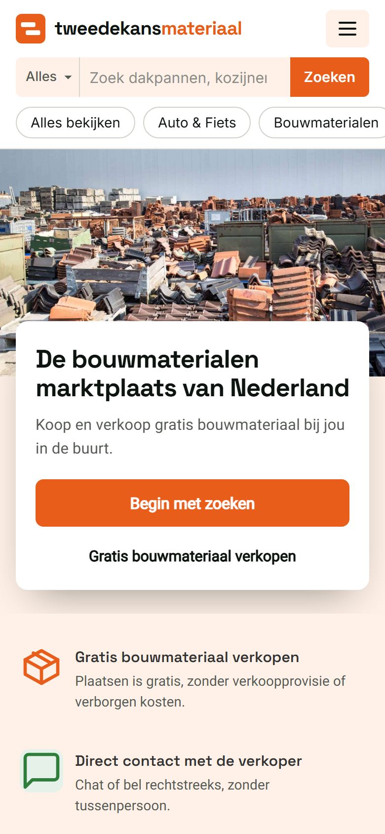 TweedekansMateriaal op een telefoon