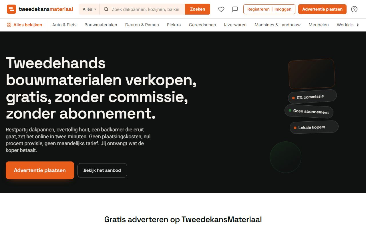 tweedekansmateriaal.nl/gratis-adverteren/